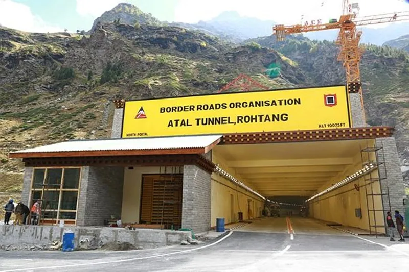 atal tunnel photos atal rohtang tunnel pictures world longest highway tunnel with features