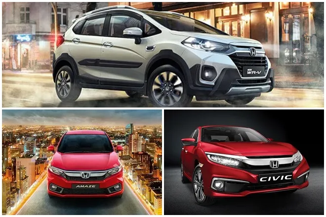 Honda Cars september Offer, upto 2.50 lakh rupee discount on honda civic, amaze and WR-V