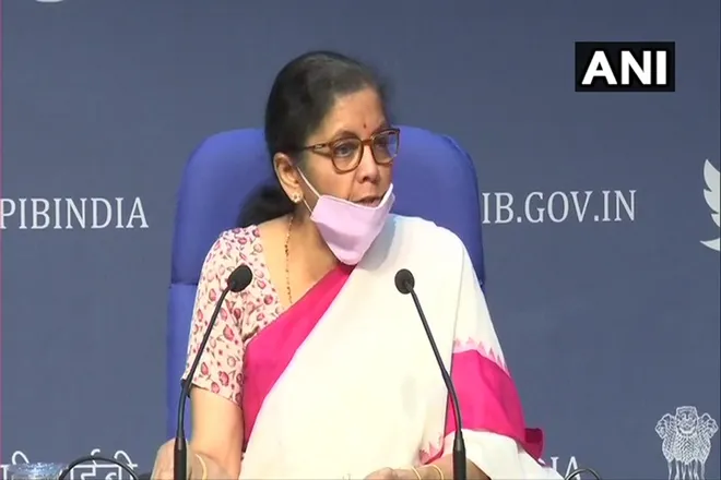 finance minister Nirmala Sitharaman makes announcement for the herbal sector total four thousand crore rupees allocated for promotion as part of narendra modi economic package