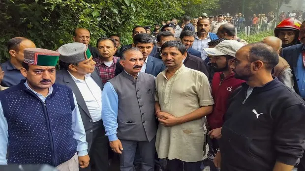 Landslide in Shimla