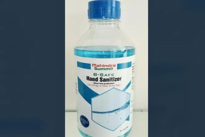 mahindra-group-made-hand-sanitiser-b-safe-also-starts-manufacturing-of-face-shield-in-haridwar-plant