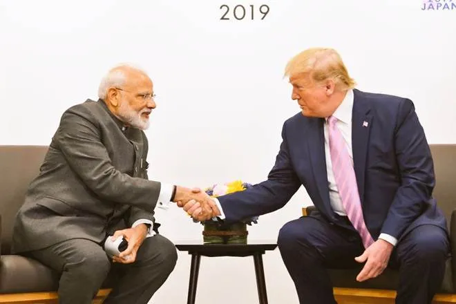 US President Donald Trump's maiden visit to India from 24 February further strengthen the strategic partnership PM modi Trump meeting in delhi