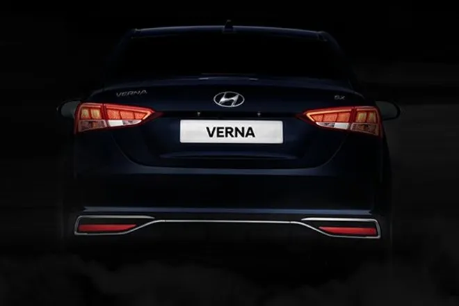 Hyundai Verna facelift is coming, company releases teaser