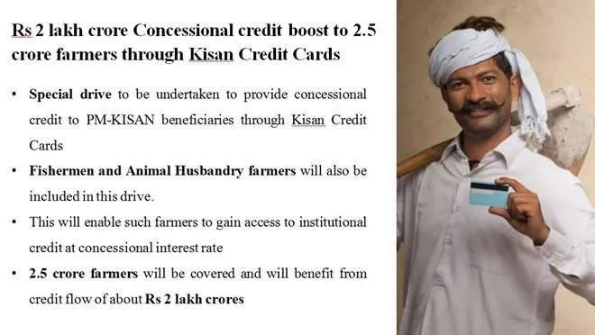 PM KISAN Scheme Detail Coronavirus Relief Funds: special drive will be undertaken to provide concessional credit to PM-KISAN beneficiaries through Kisan Credit Cards