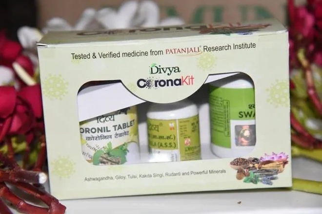 Uttarakhand Ayurved Dept Licence Officer issues notice to baba amdev led Patanjali asking how they got permission to make the kit for COVID19 including coronil tablets