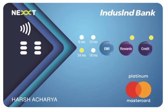 IndusInd Bank launches India’s first interactive credit card with buttons