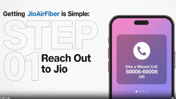 Jio AirFiber Booking