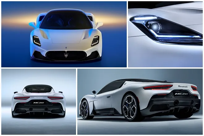 Maserati MC20: Maserati unveils new super sports car MC20, booking starts, 0-100 km/h acceleration in under 2.9 seconds, Maserati MC20 power, engine, performance, Maserati MC20 features