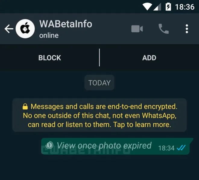 WhatsApp new feature, how will whatsapp expiring media feature work