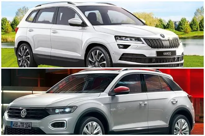 Skoda Karoq Vs Volkswagen T-Roc: Engine, power, price and features full comparison