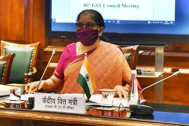 gst council 40th meeting live updates in hindi gst council meeting decisions GST return late fee finance minister nirmala sitharaman