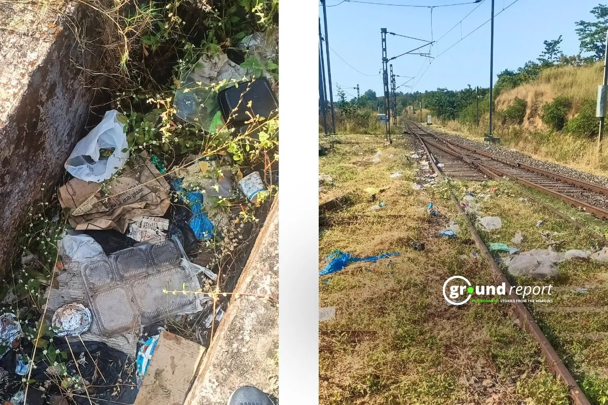 food waste around railway tracks cause wildlife deaths