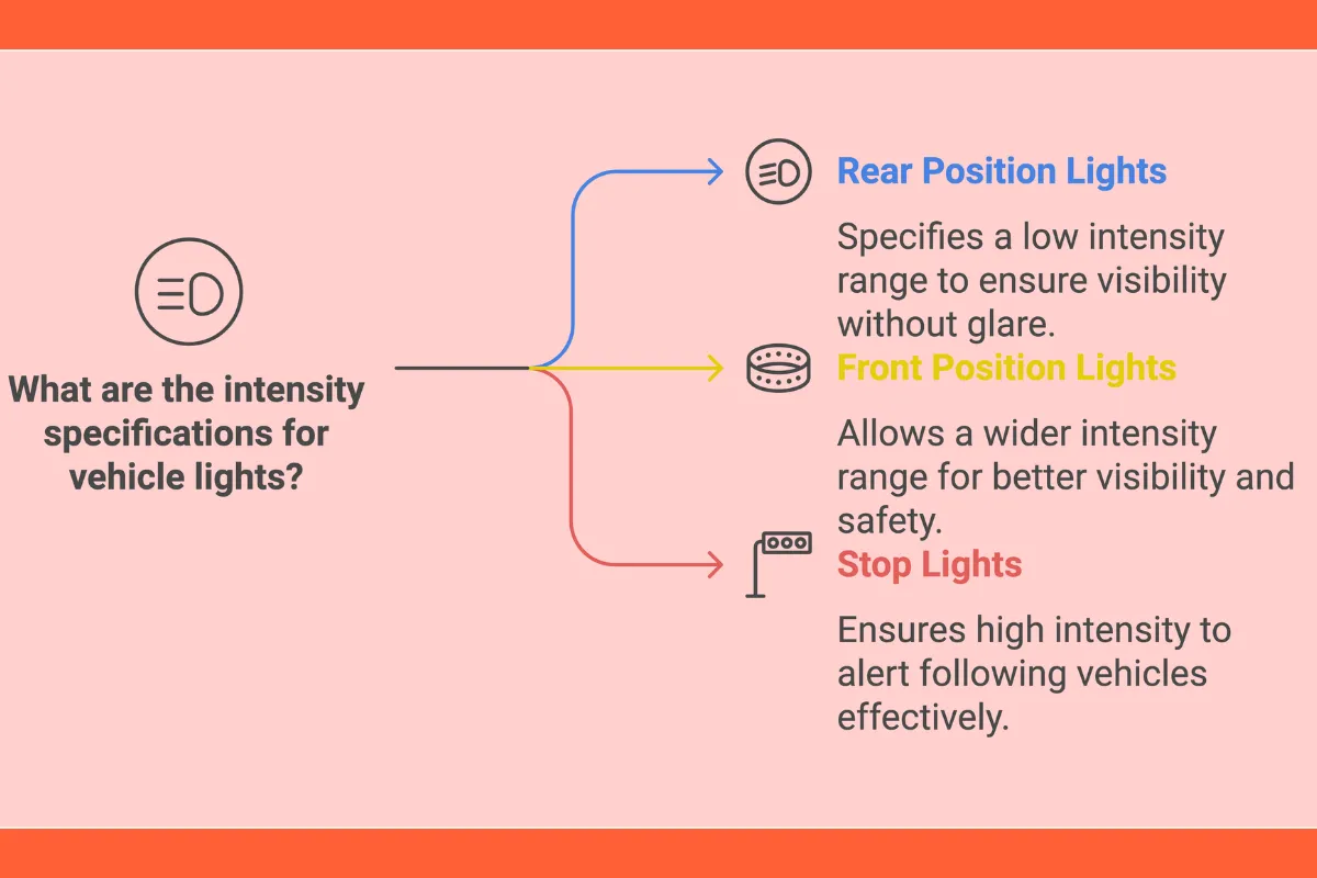 AIS-010 outlines vehicle headlamp intensity standards ensuring safety and compliance on Indian roads