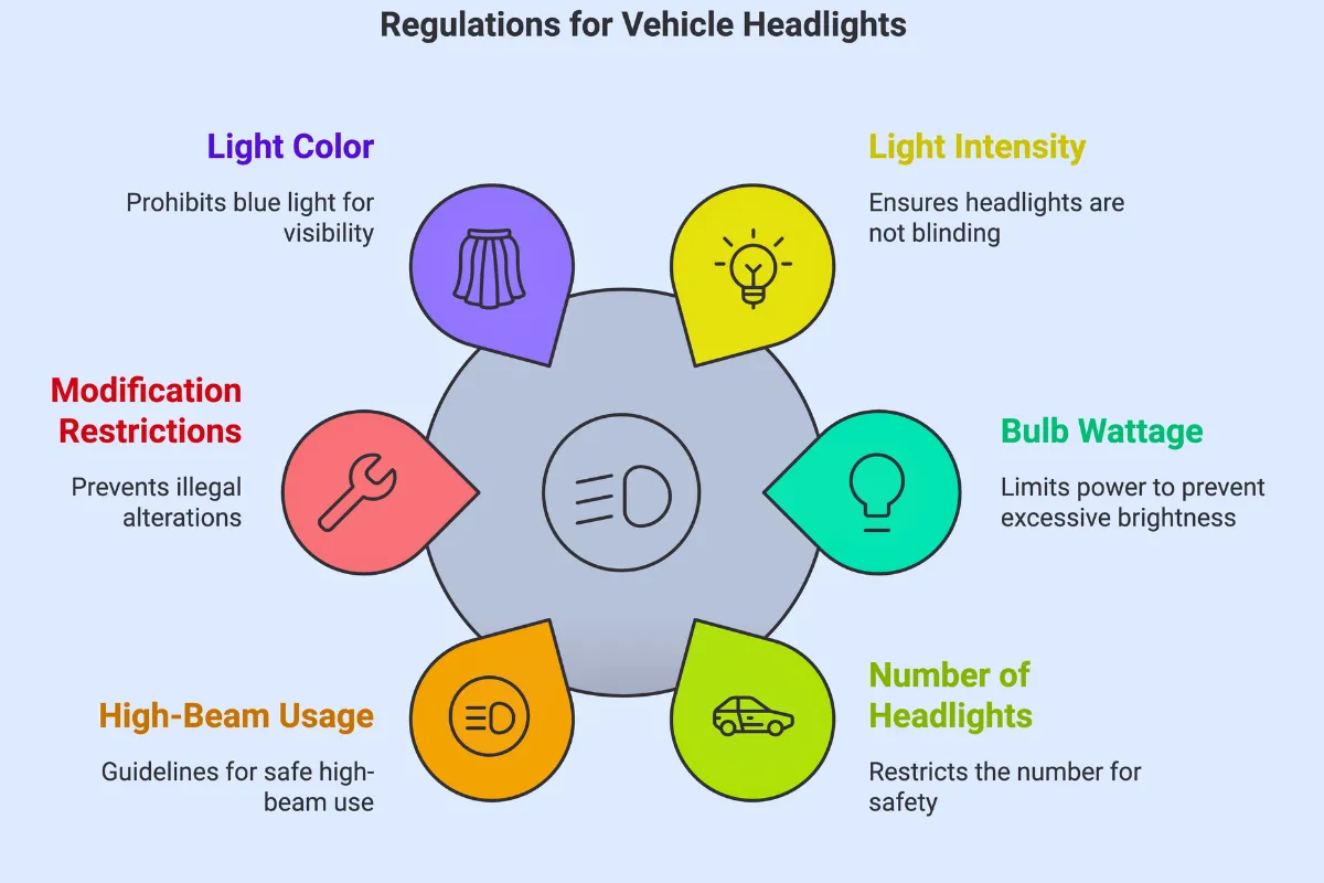 Regulations for Vehicle Headlights