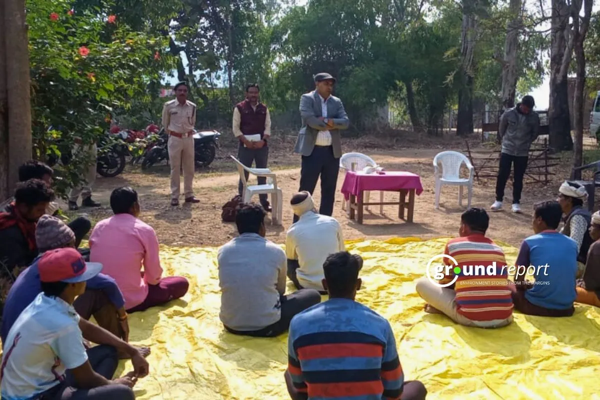 Betul Forest Fire control community work