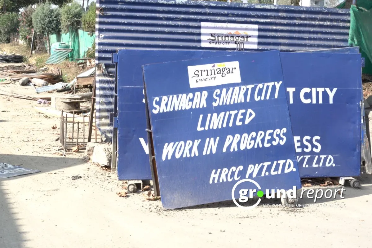 Srinagar Smart cty work in progress