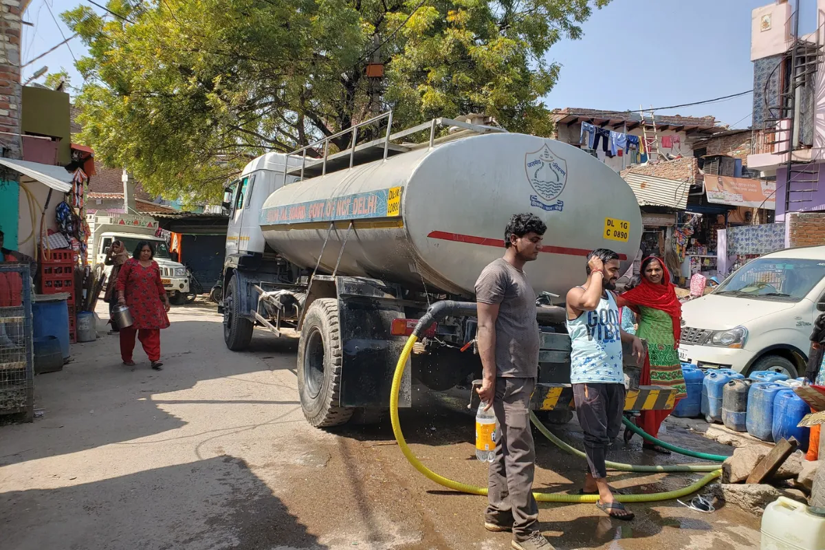 Delhi Jal Board Water Tanker