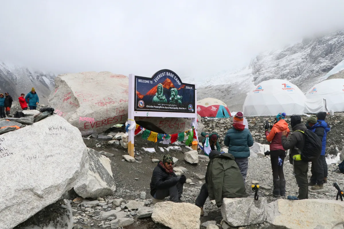 Everest base camp