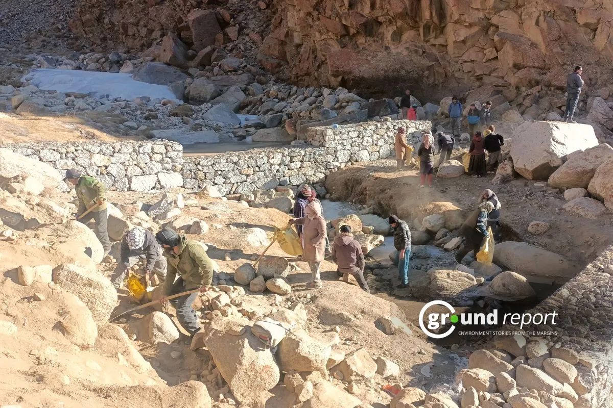 Community Work in Leh Ladakh