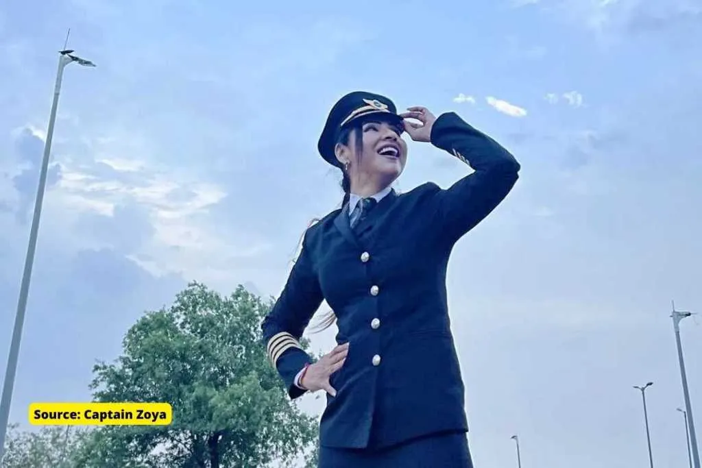 Captain zoya agarwal North Pole