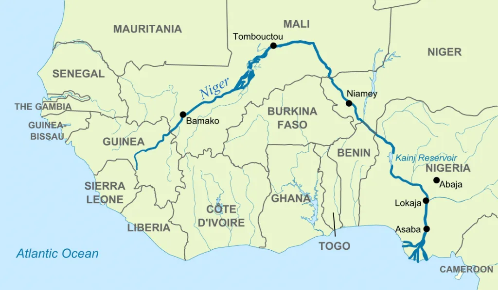 Nigeria Oil Spill Crisis map