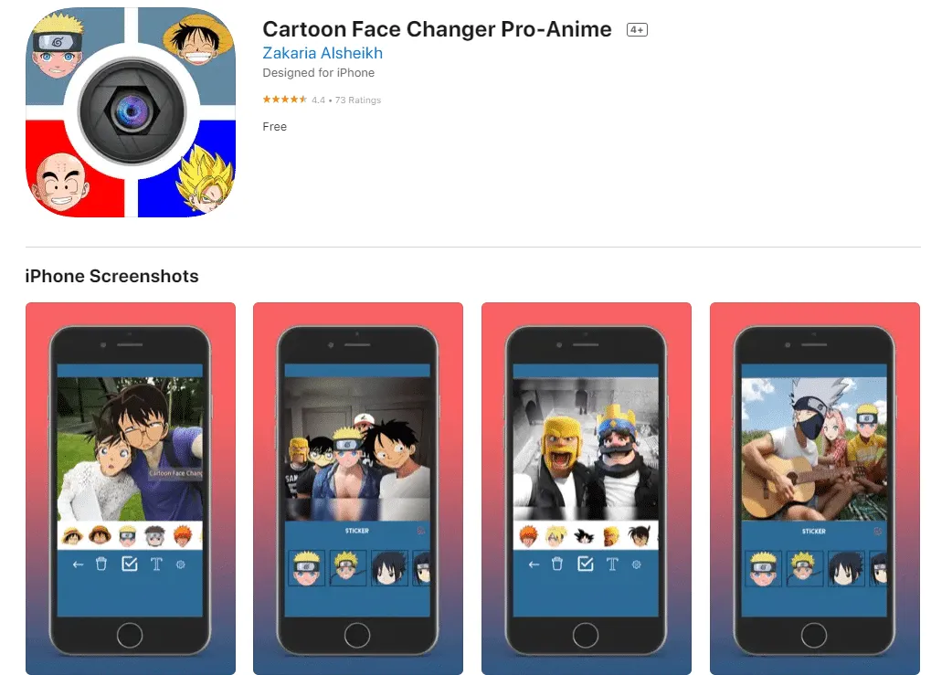 Cartoon Face Changer Pro-Anime