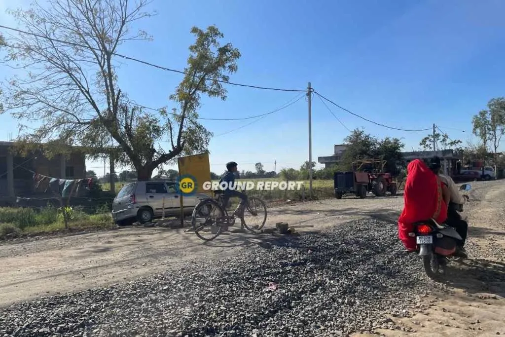 underconstruction road of Bhaukhedi Ichawar to amlah