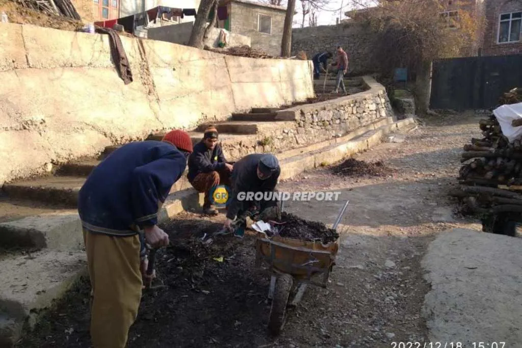 plastic free village in kashmir