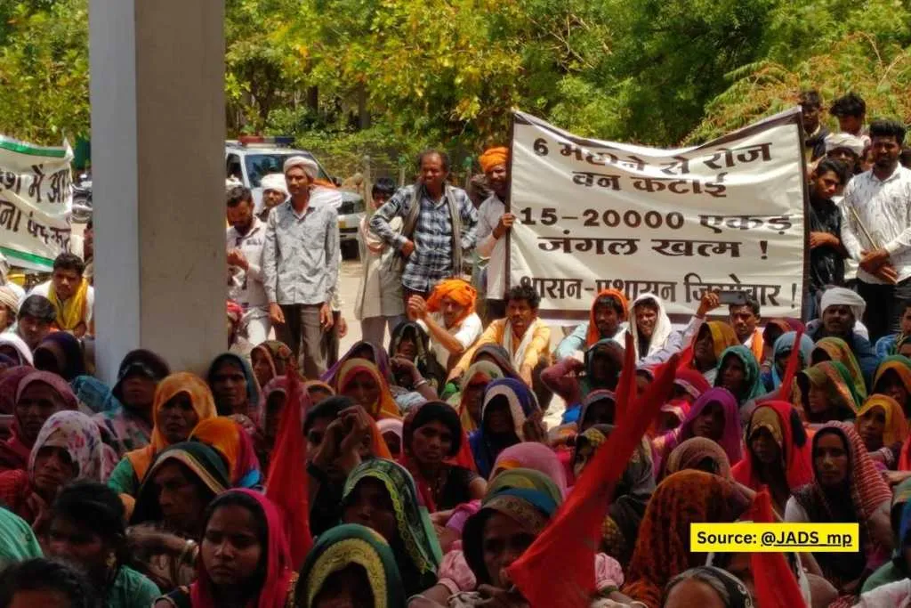 jagrit dalit adivasi sangathan burhanpur protests