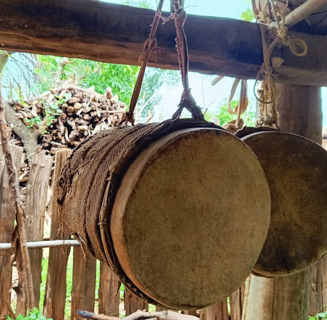 Drums used during festivals 