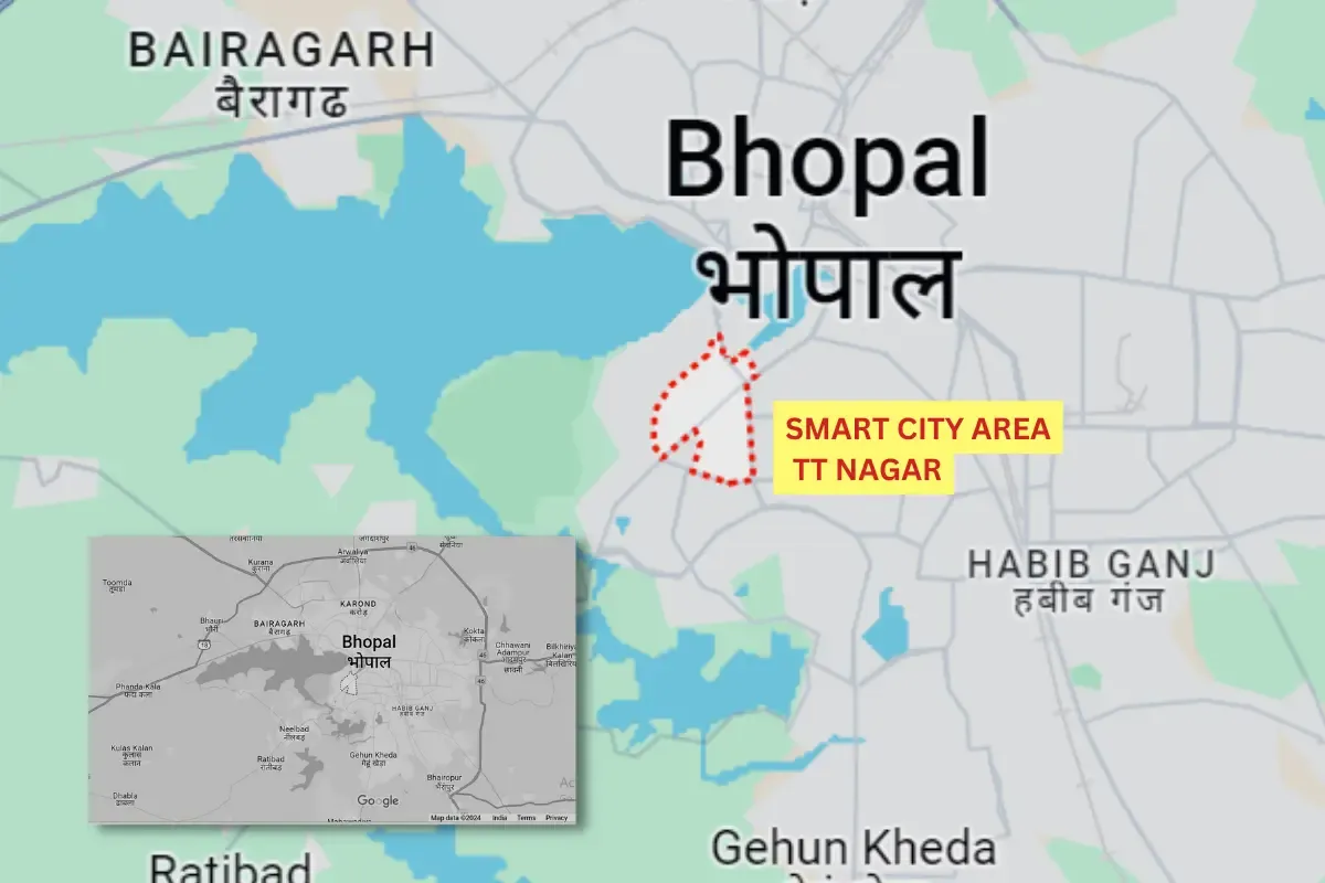 bhopal smart city map