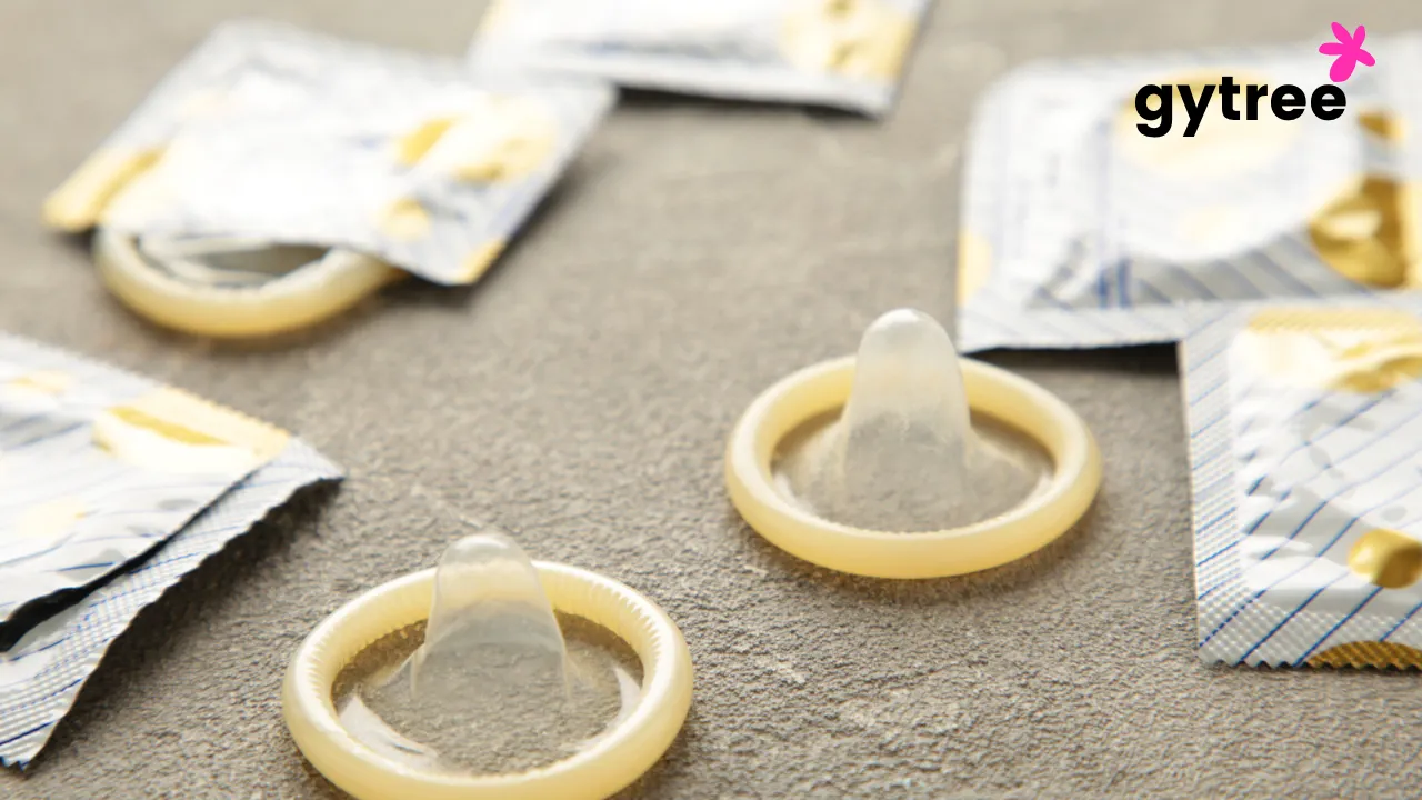 Condom breaks 