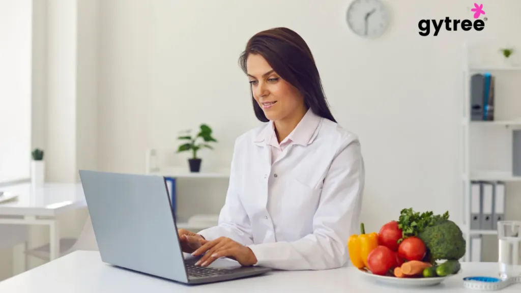 What does a balanced diet for women include?