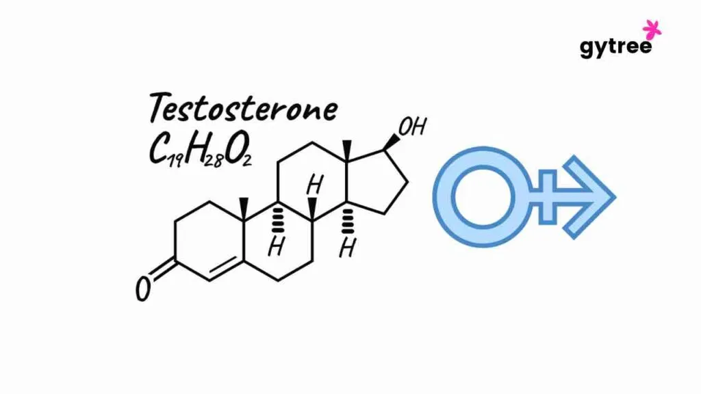 High level of testosterone in PCOS