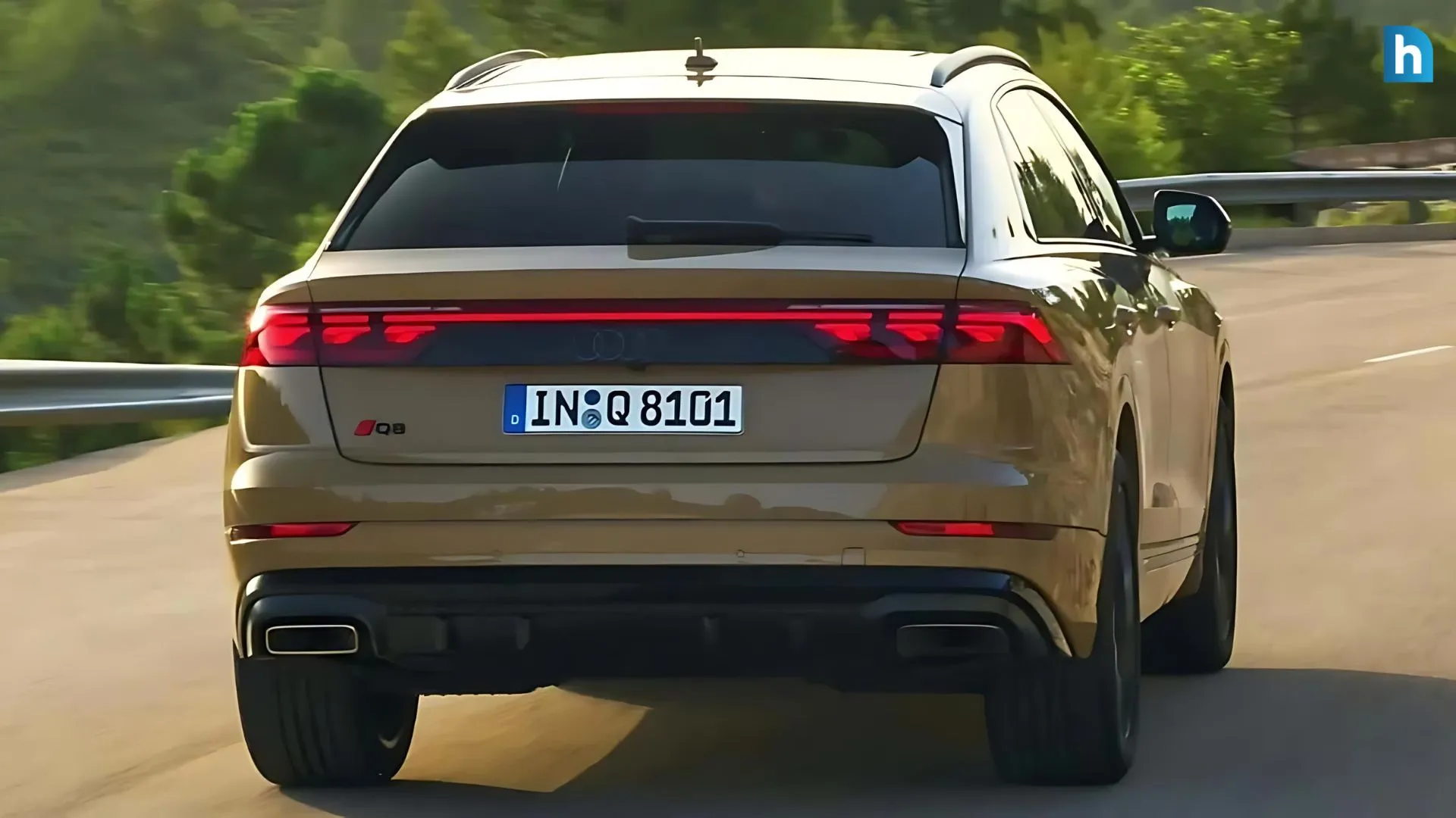 2024 Audi Q8 Facelift Rear