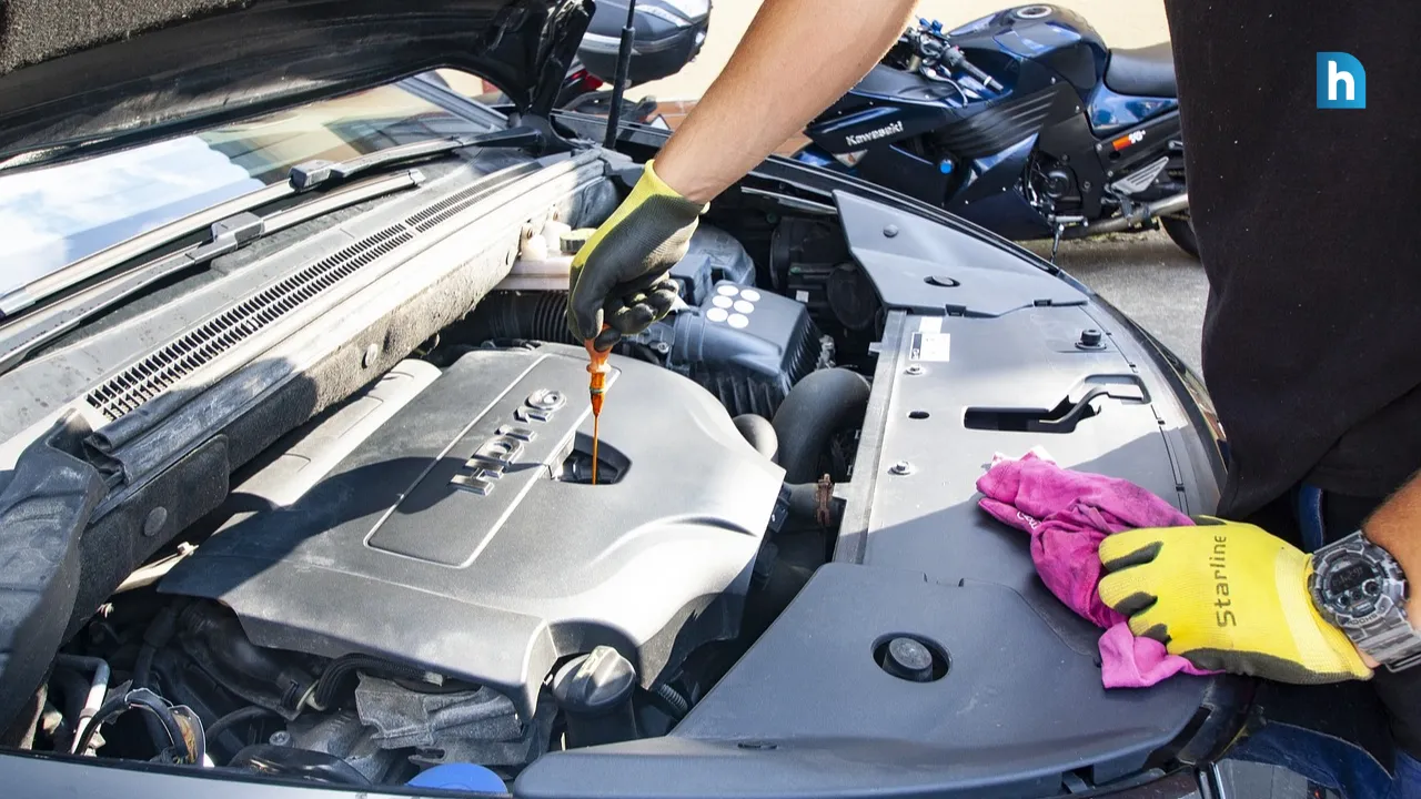 Checking Engine Oil