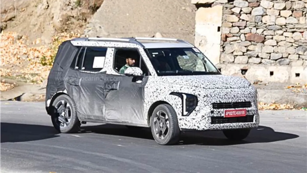 Kia Clavis Spy Shot