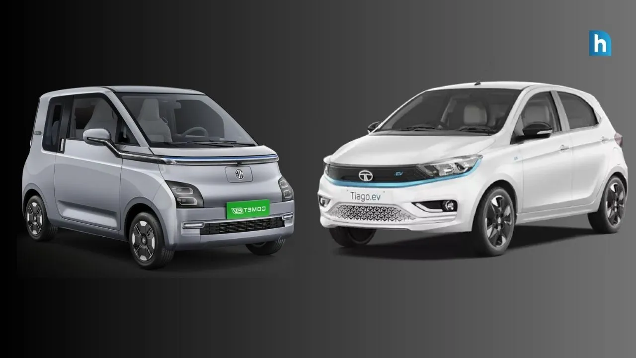 MG Comet vs Tata Tiago EV
