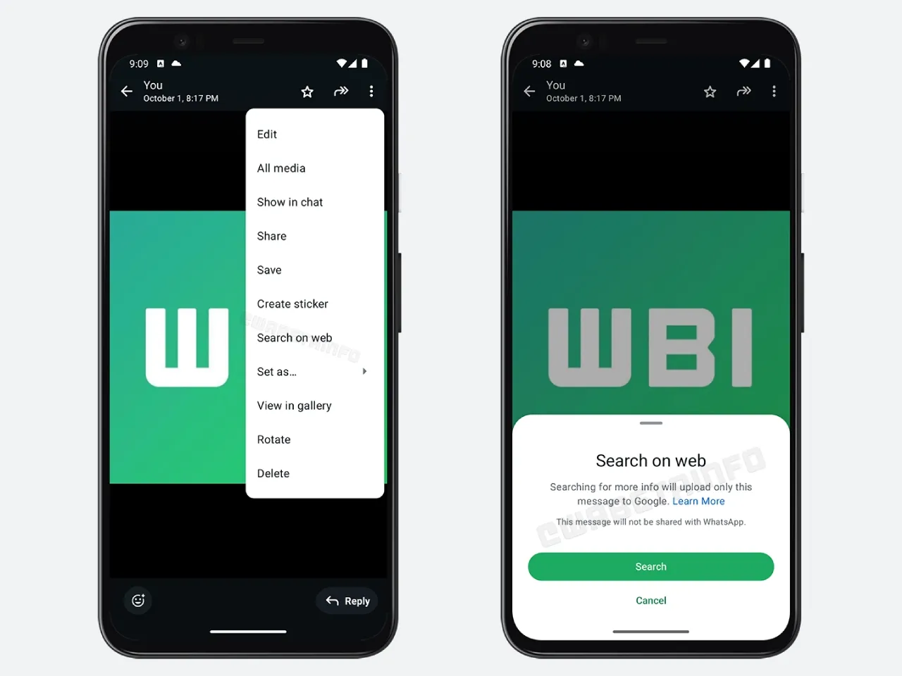 whatsapp image search