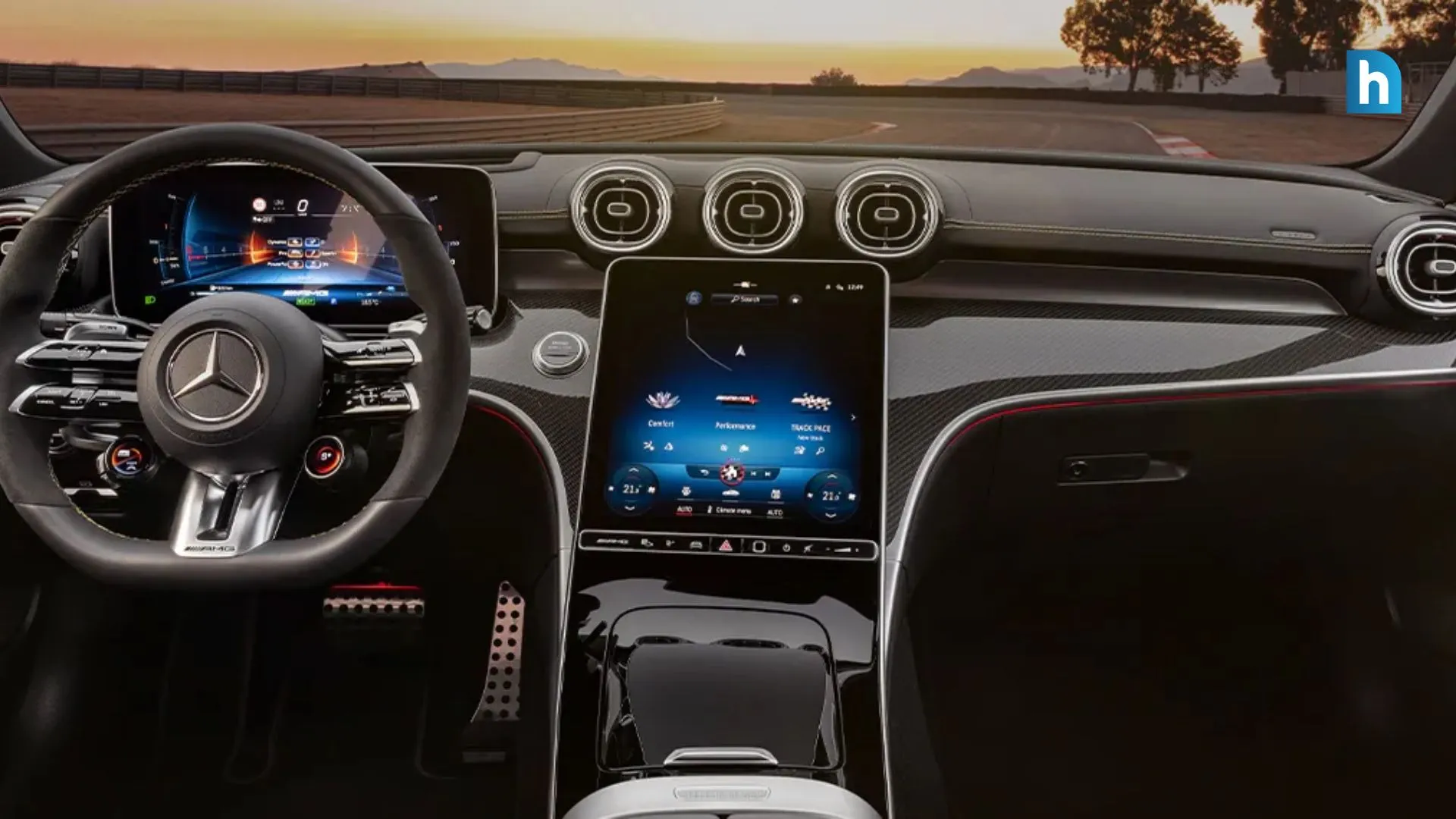 Mercedes AMG C63 S E Performance Interior