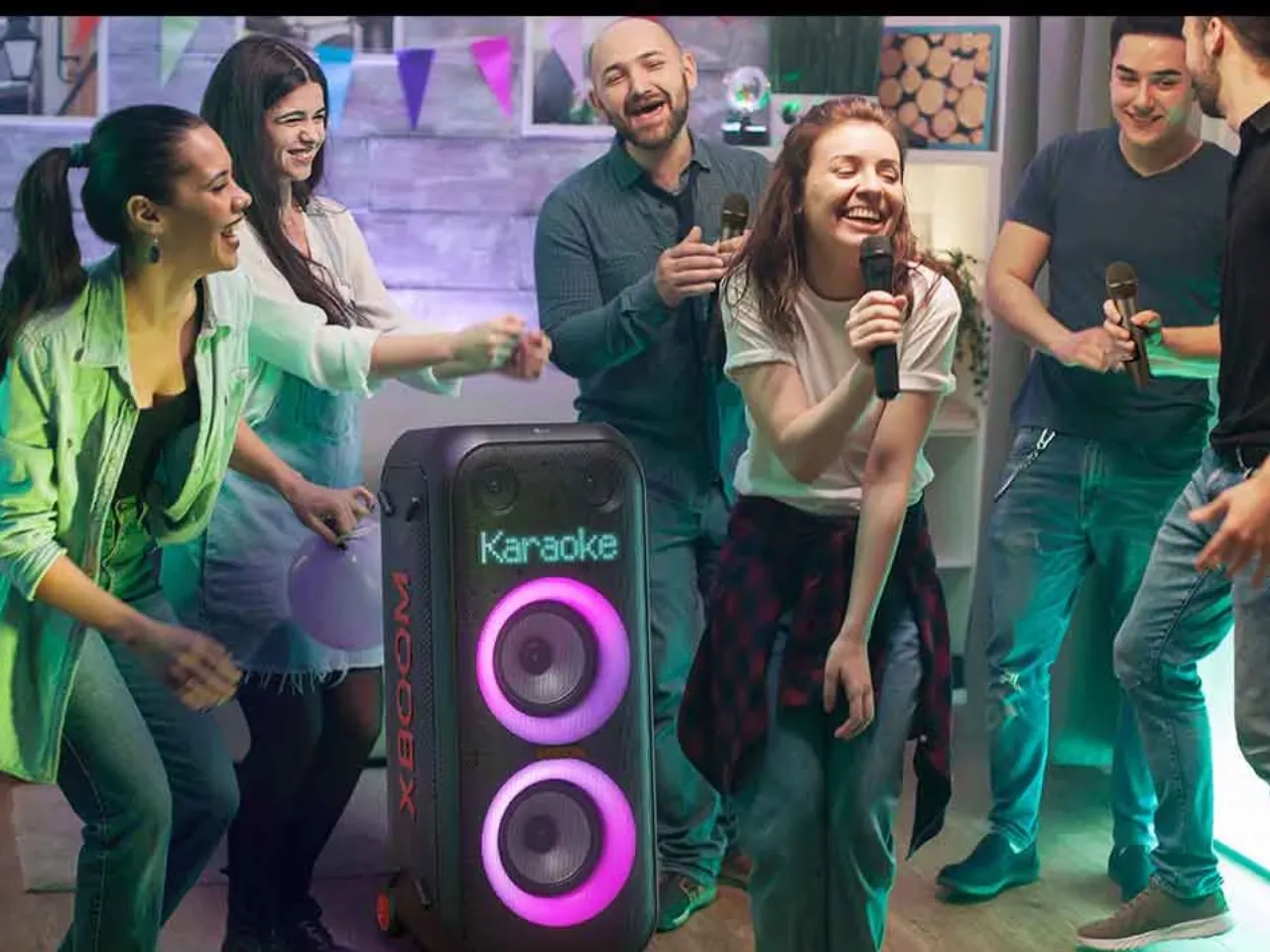 LG xboom speakers