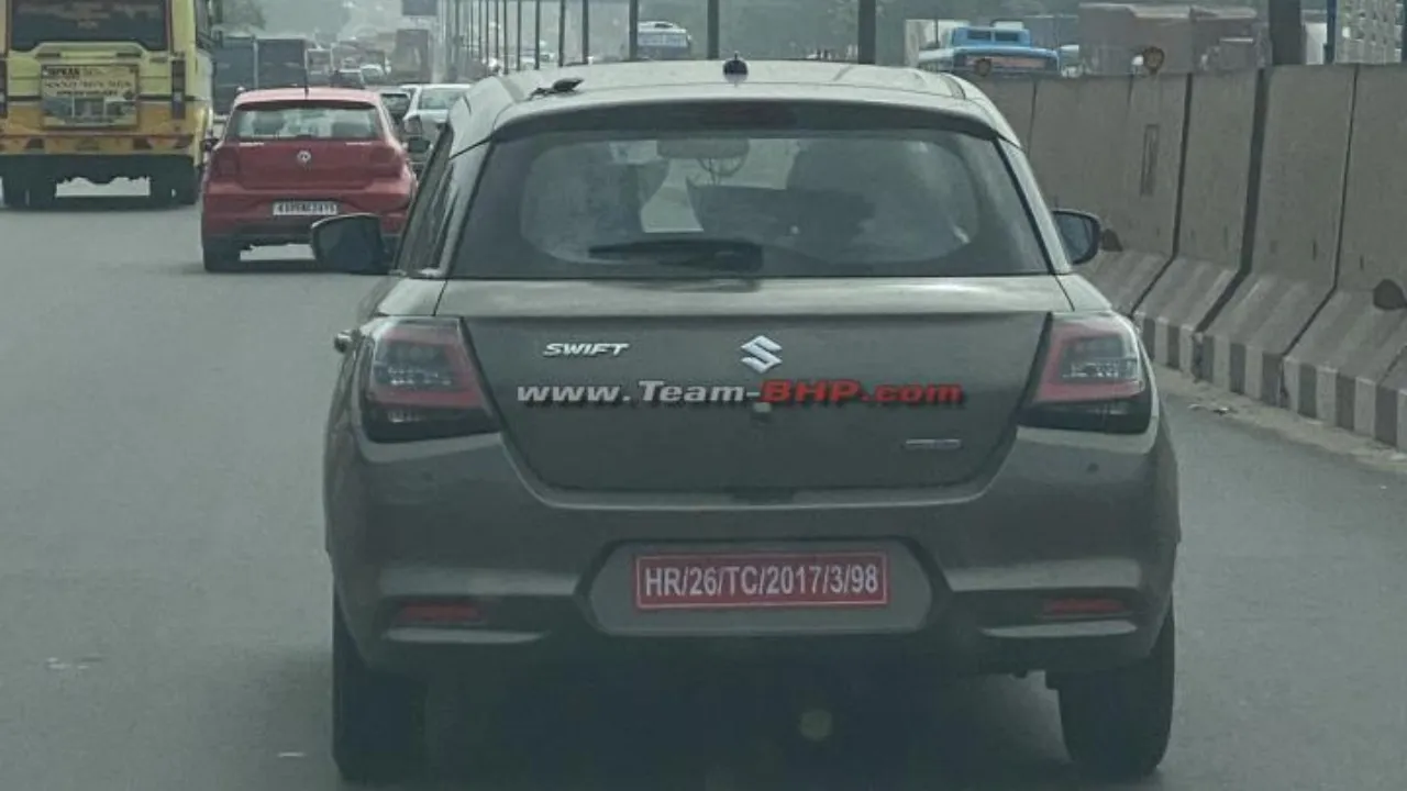 Test Mule of Maruti Suzuki Swift Hybrid  