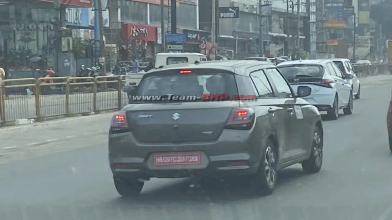 Test Mule of Maruti Suzuki Swift Hybrid
