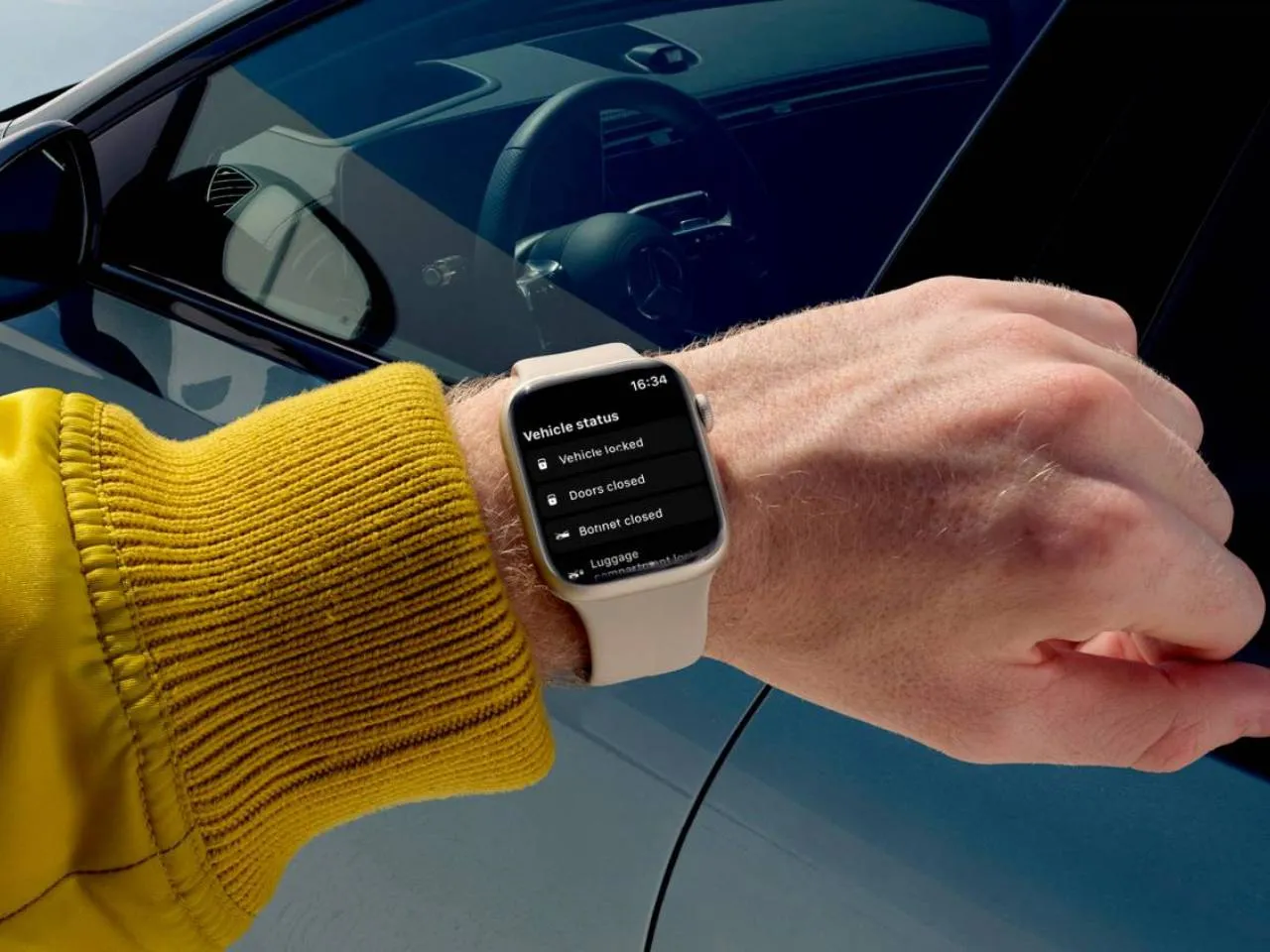 Mercedes-Benz Apple Watch app