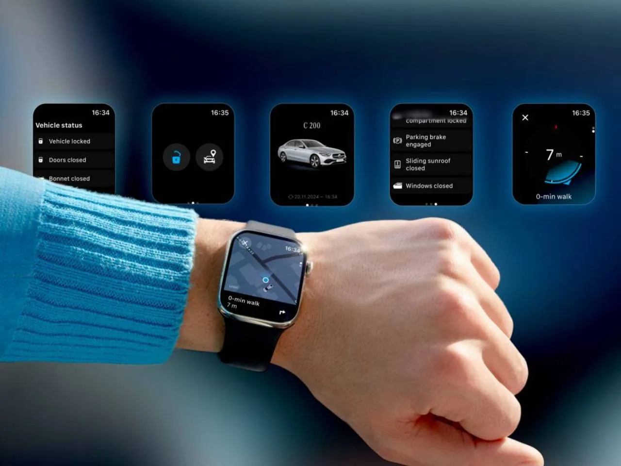 Mercedes-Benz Apple Watch app