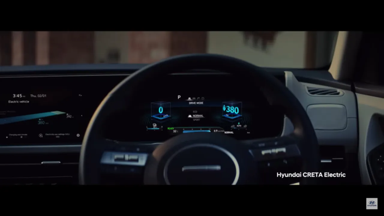 Hyundai Creta Electric Interiors
