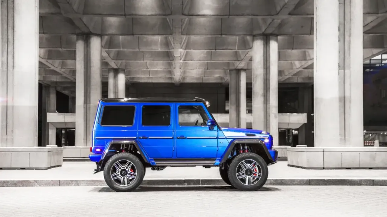 Mercedes G550 4X4 squared