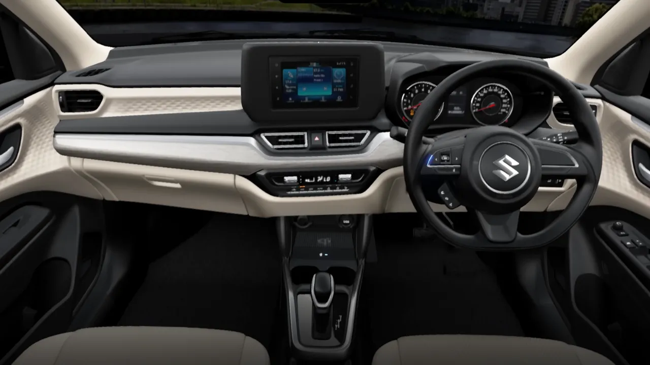 Maruti Suzuki Dzire Vxi Interior