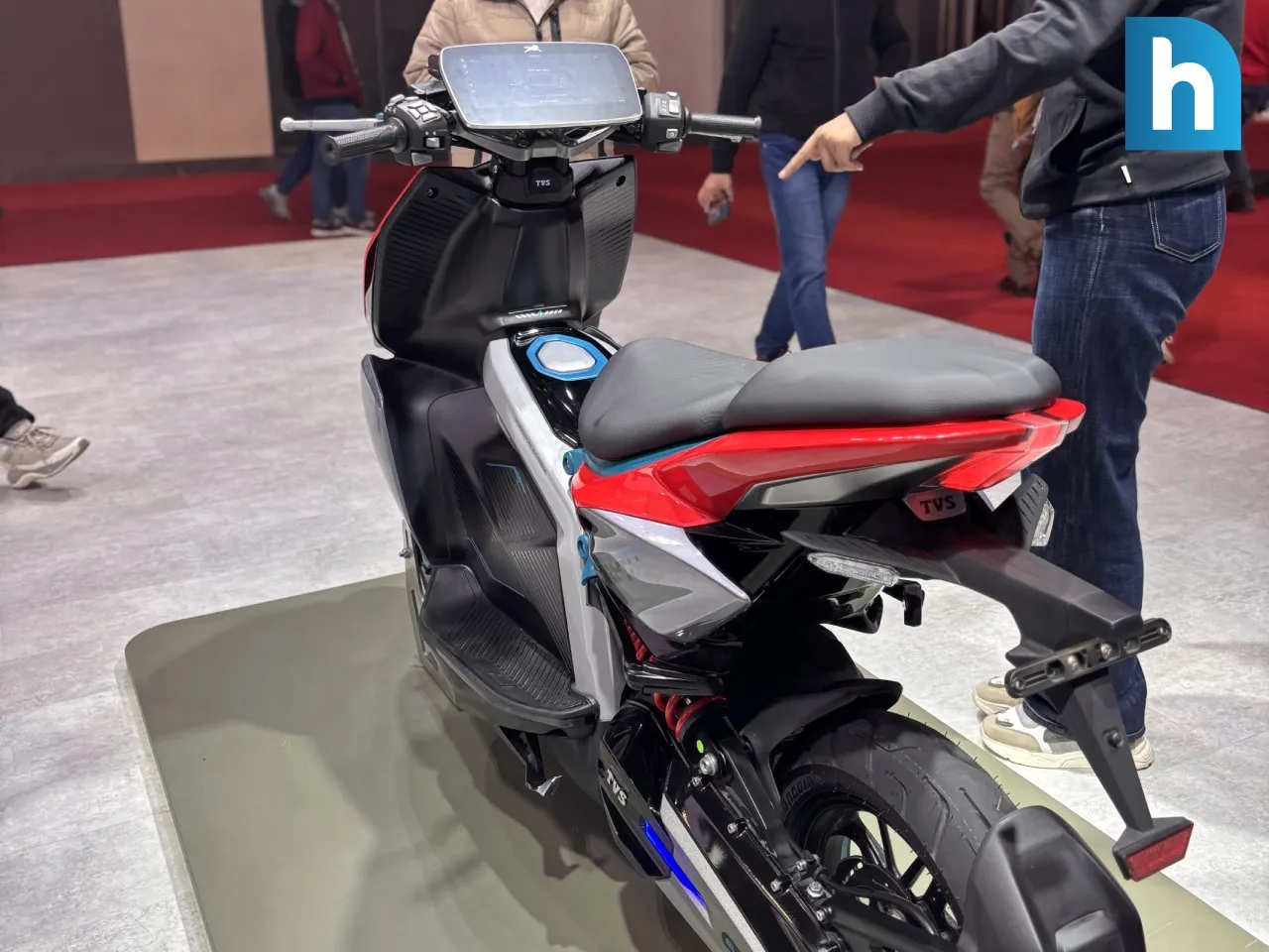 tvs x electric scooter