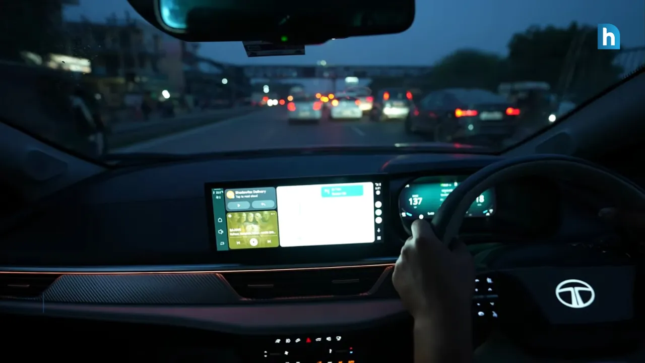 Tata Curvv EV Interior   
